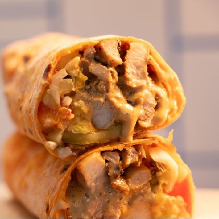 Crispy Wraps served at Best Kebab House in Keith